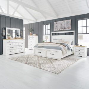 Ashbryn Panel Storage Bedroom