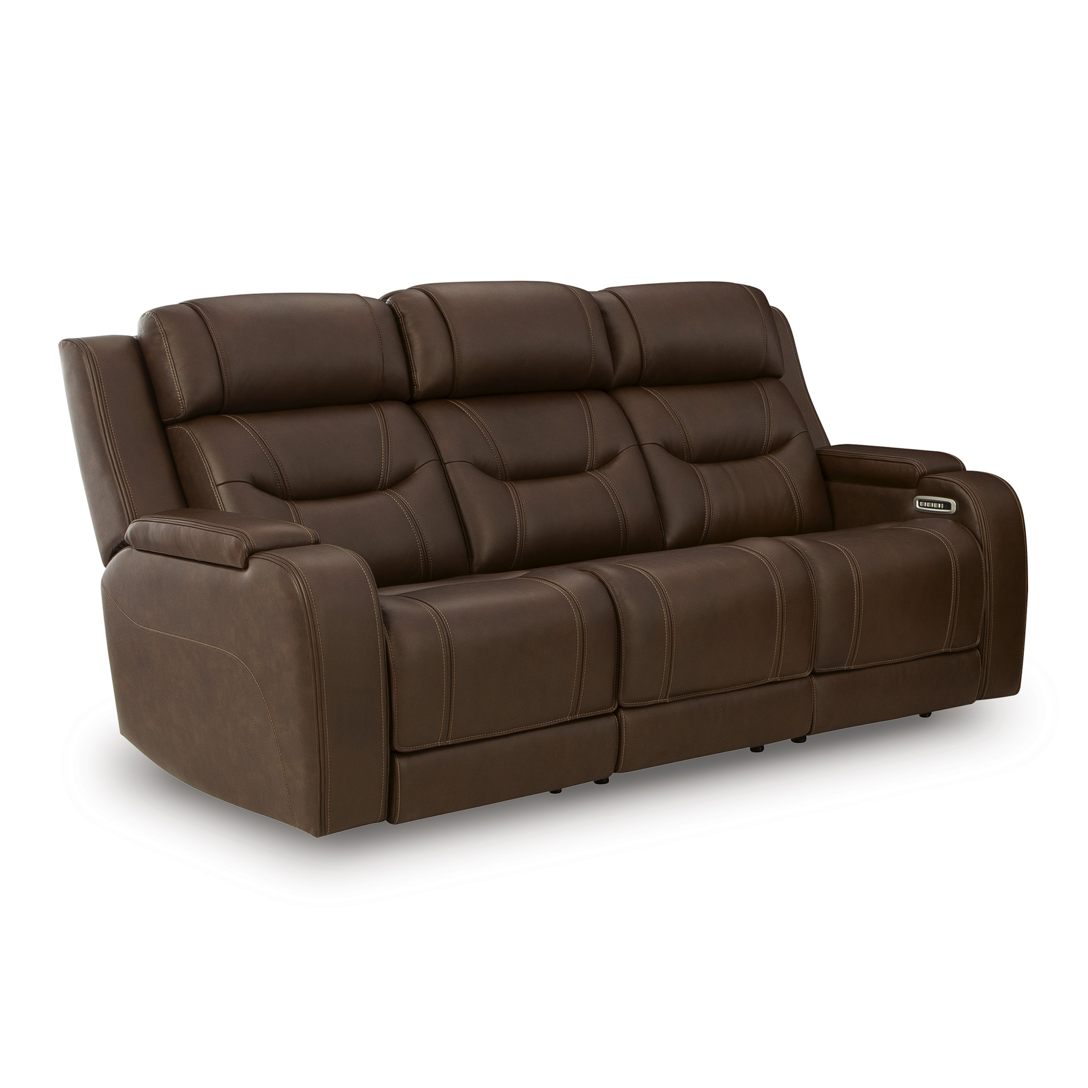 Knightington Power Reclining Sofa with Audio Seating