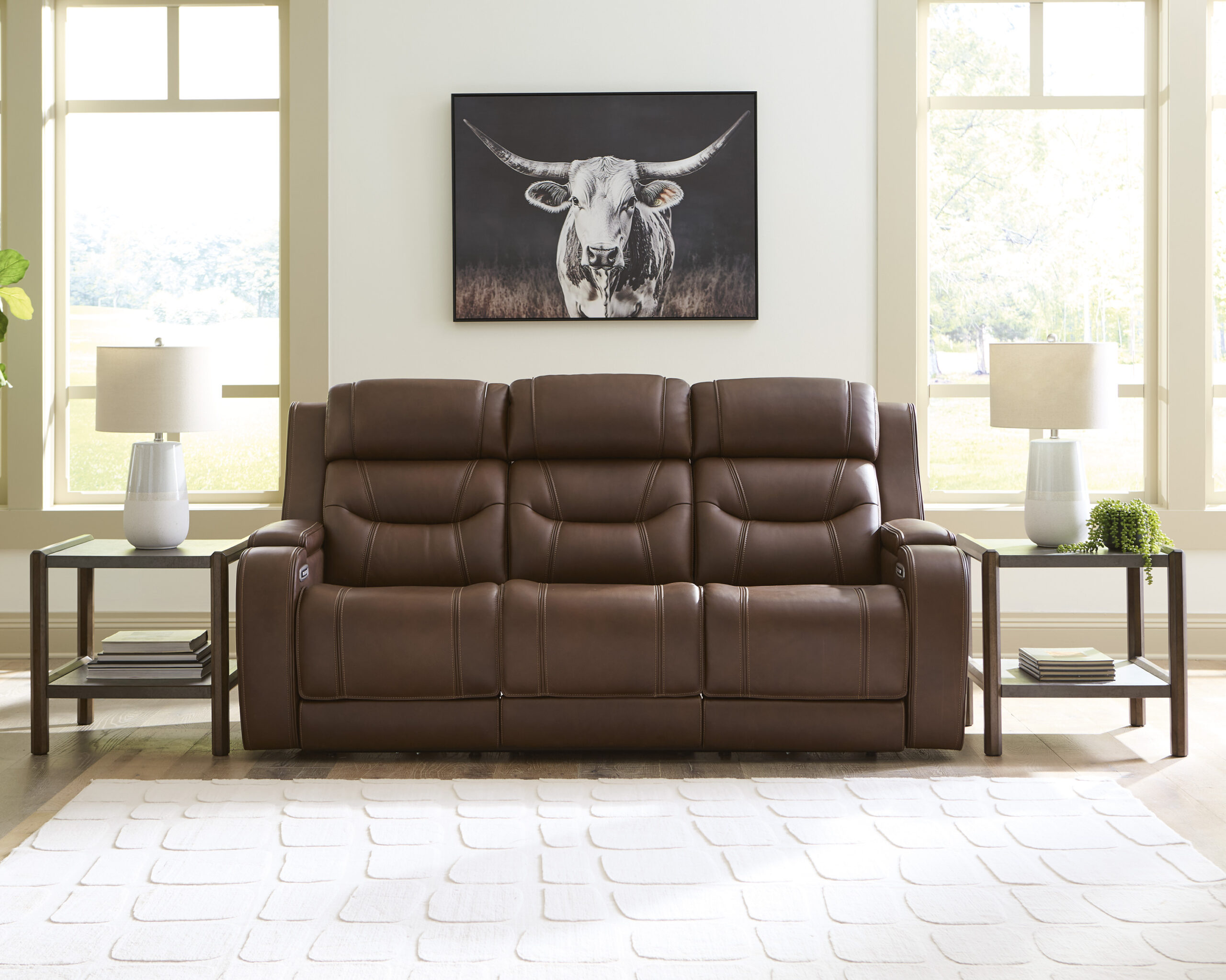 Knightington Power Reclining Sofa with Audio Seating - Image 7