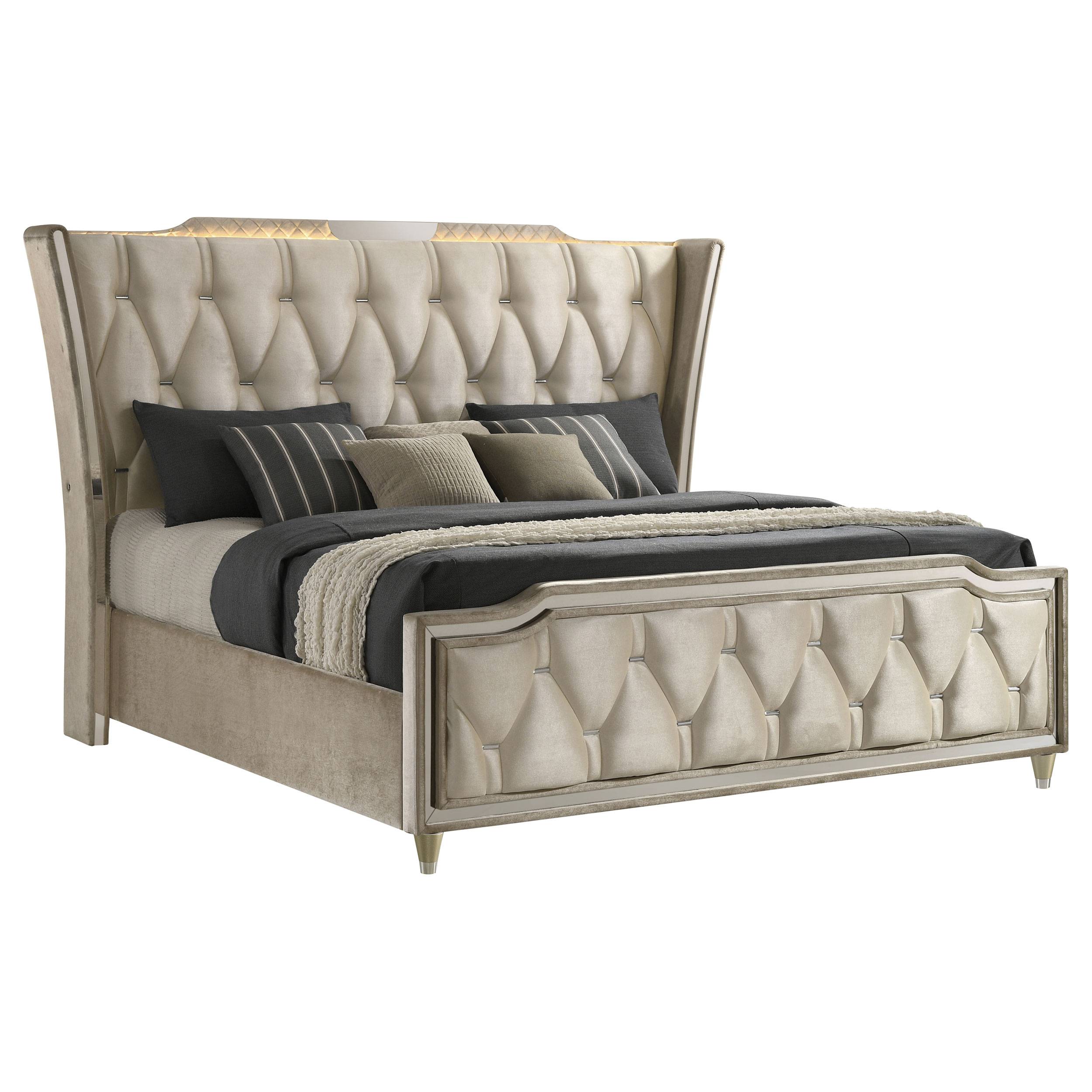 Lorient bed isolated