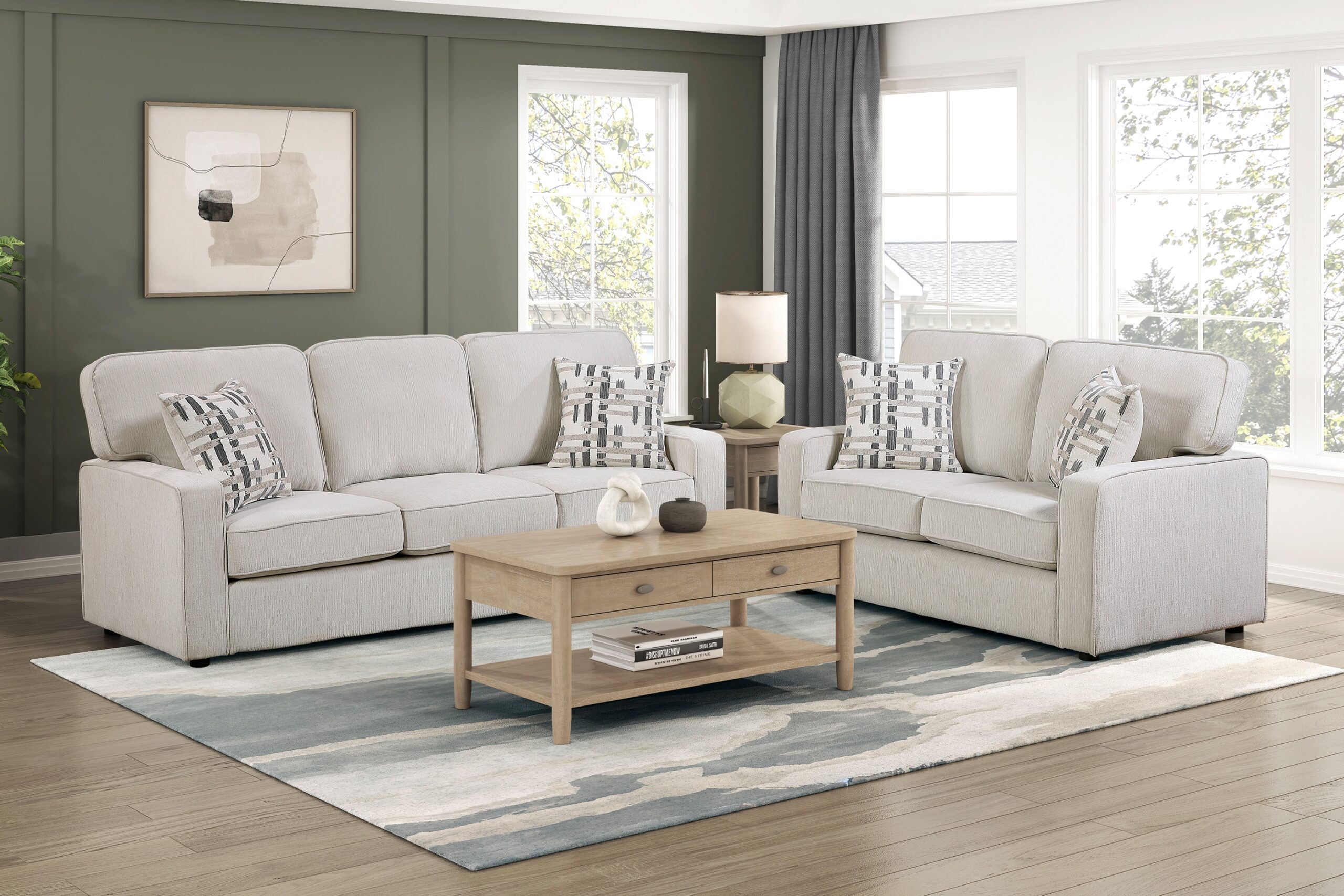 Frances Sofa & Loveseat